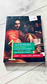 Książka język polski sztuka wyrazu 1 część 2 renesans,barok,oświecenie