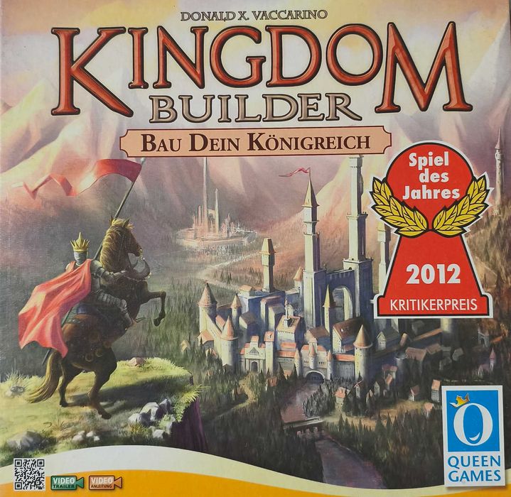 Królestwo w Budowie Kingdom Builder gra planszowa