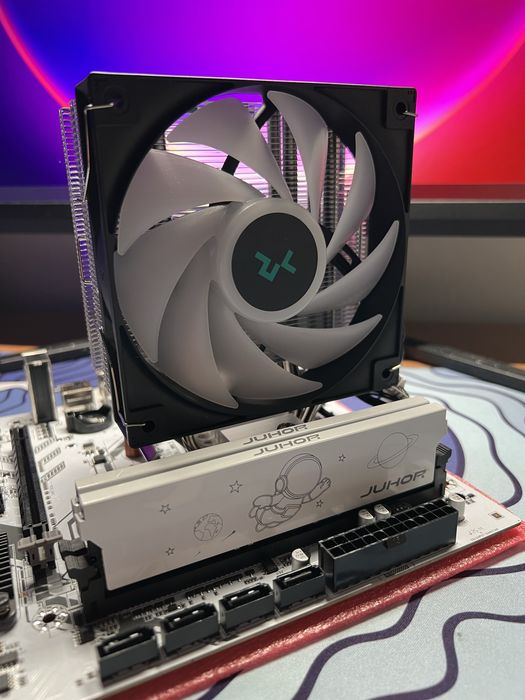 Комплект ryzen 5 5500 + soyo b450m + 16gb ddr4