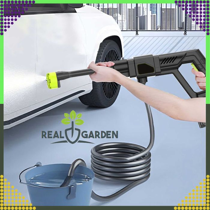 Mocna akumulatorowa 18 V myjka ciśnieniowa 30 Bar aku jak do Makita