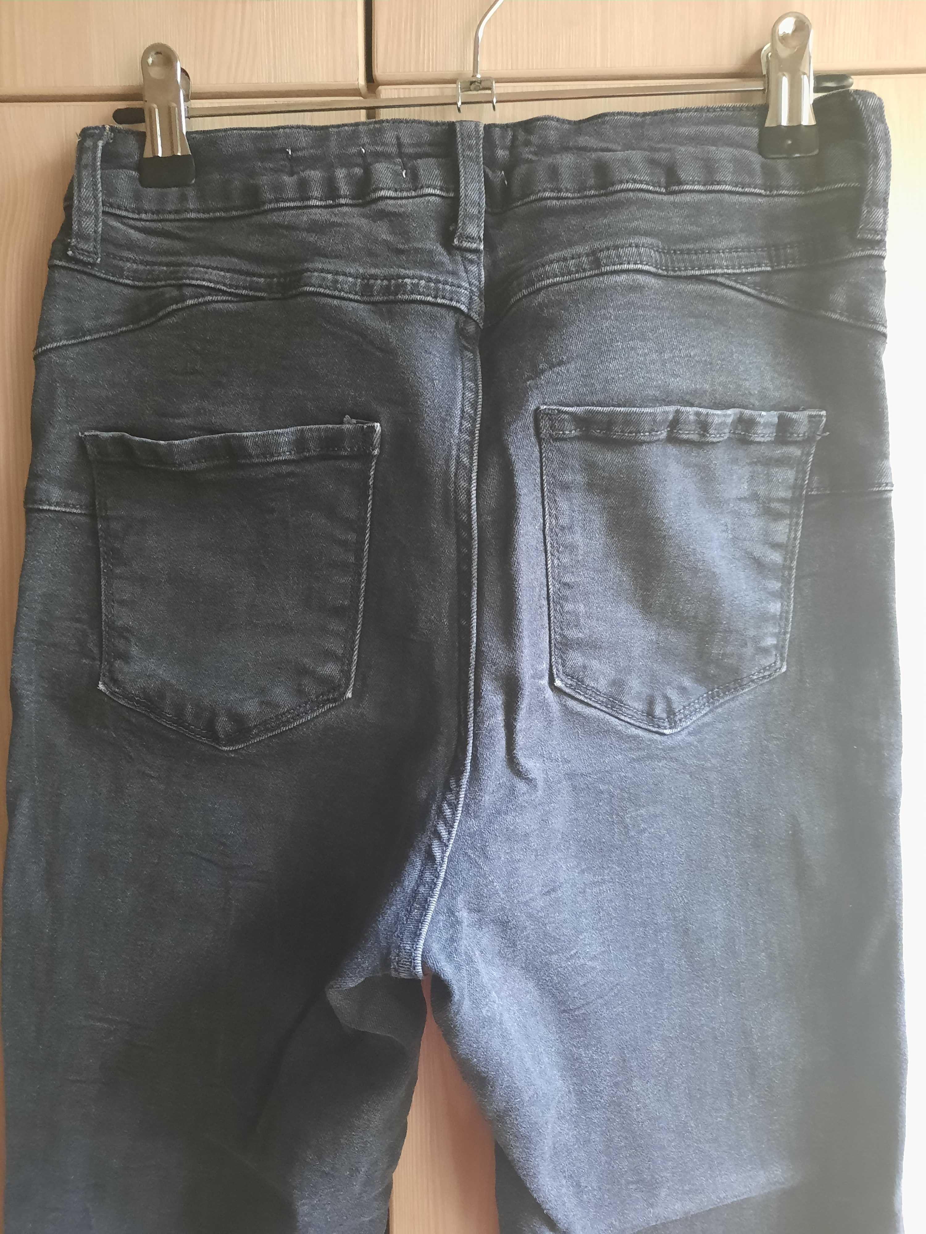 Женские черные джинсы new look skinny с высокой посадкой uk 10 S