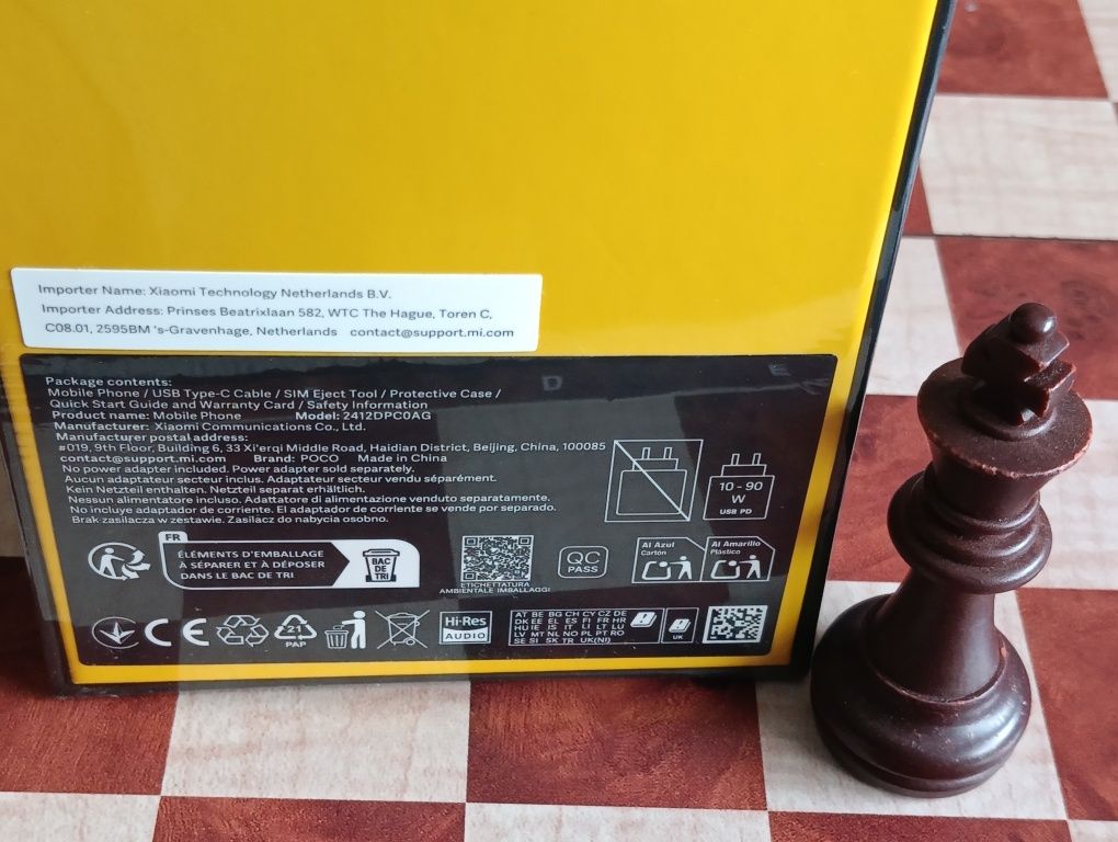 Nowy zafoliowany Poco x7 Pro 8GB 256GB żólto-czarny gwarancja dowód za