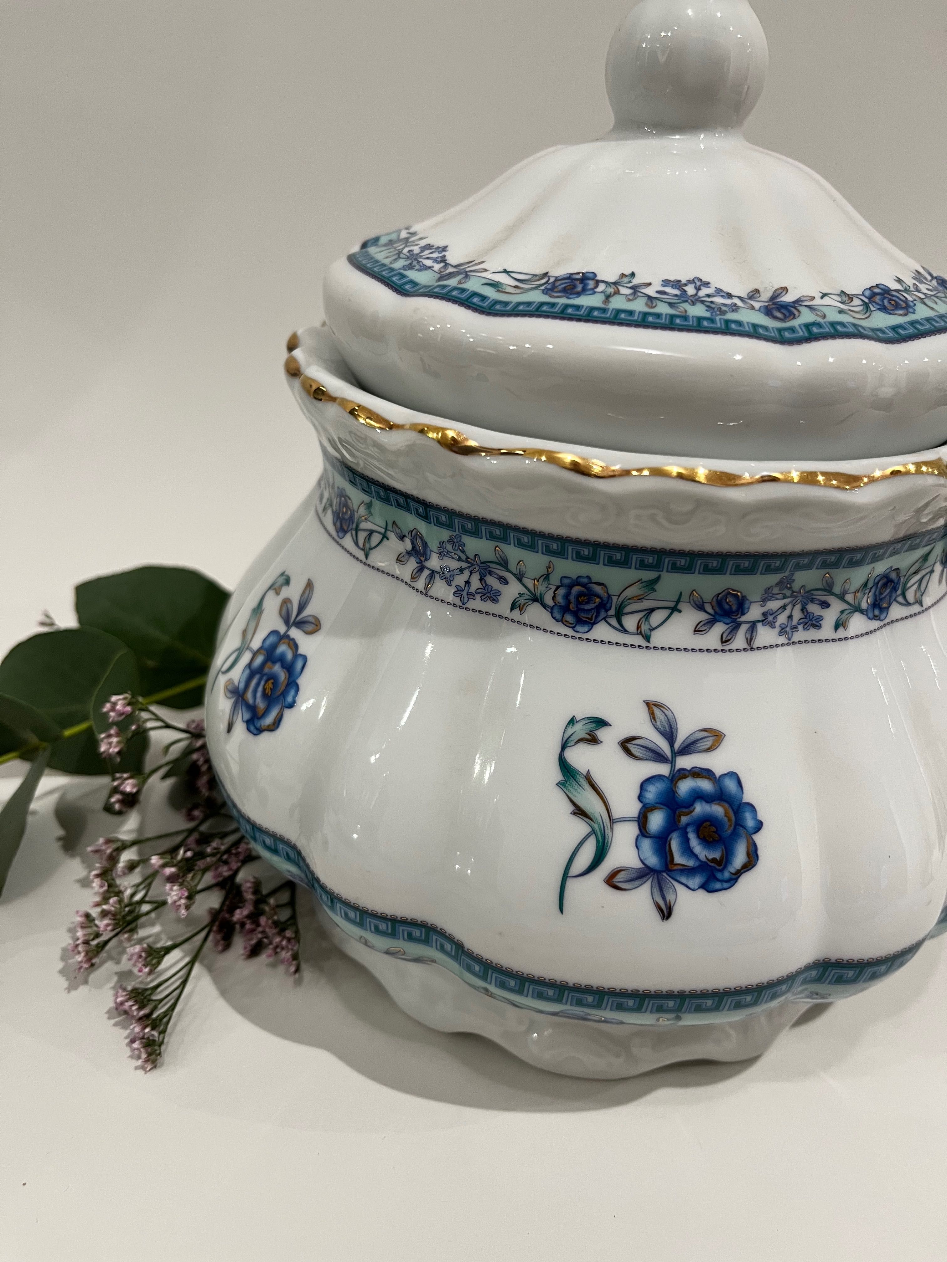 Waza amfora pojemnik porcelana rękodzieło t. Limoges