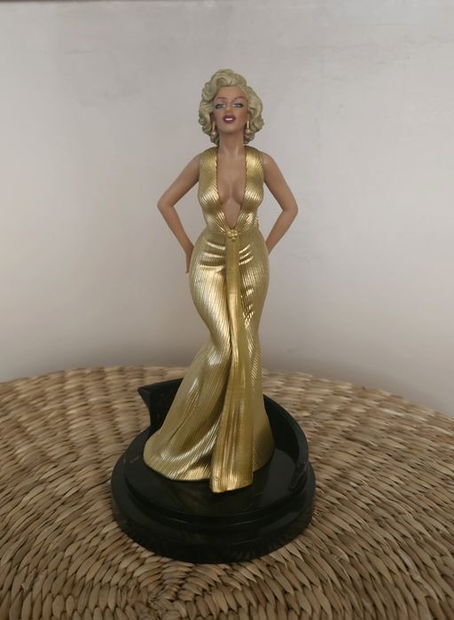 Merlin Monroe-figurka z żywicy 18cm
