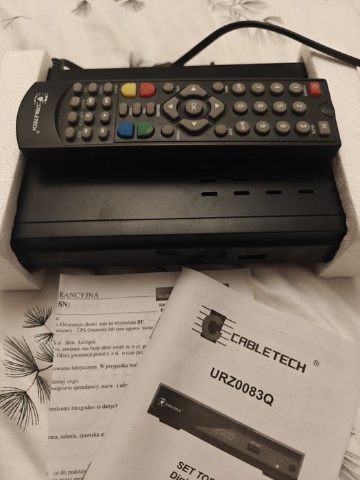 Dekoder DVB-T Cabletech URZ0083Q.