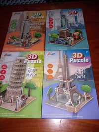 Puzzles 3D Monumentos NOVO