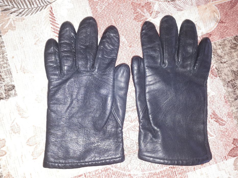 Перчатки, рукавиці шкіряні