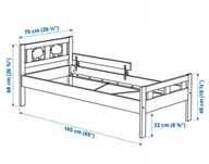 Dwa lozka Ikea Kritter