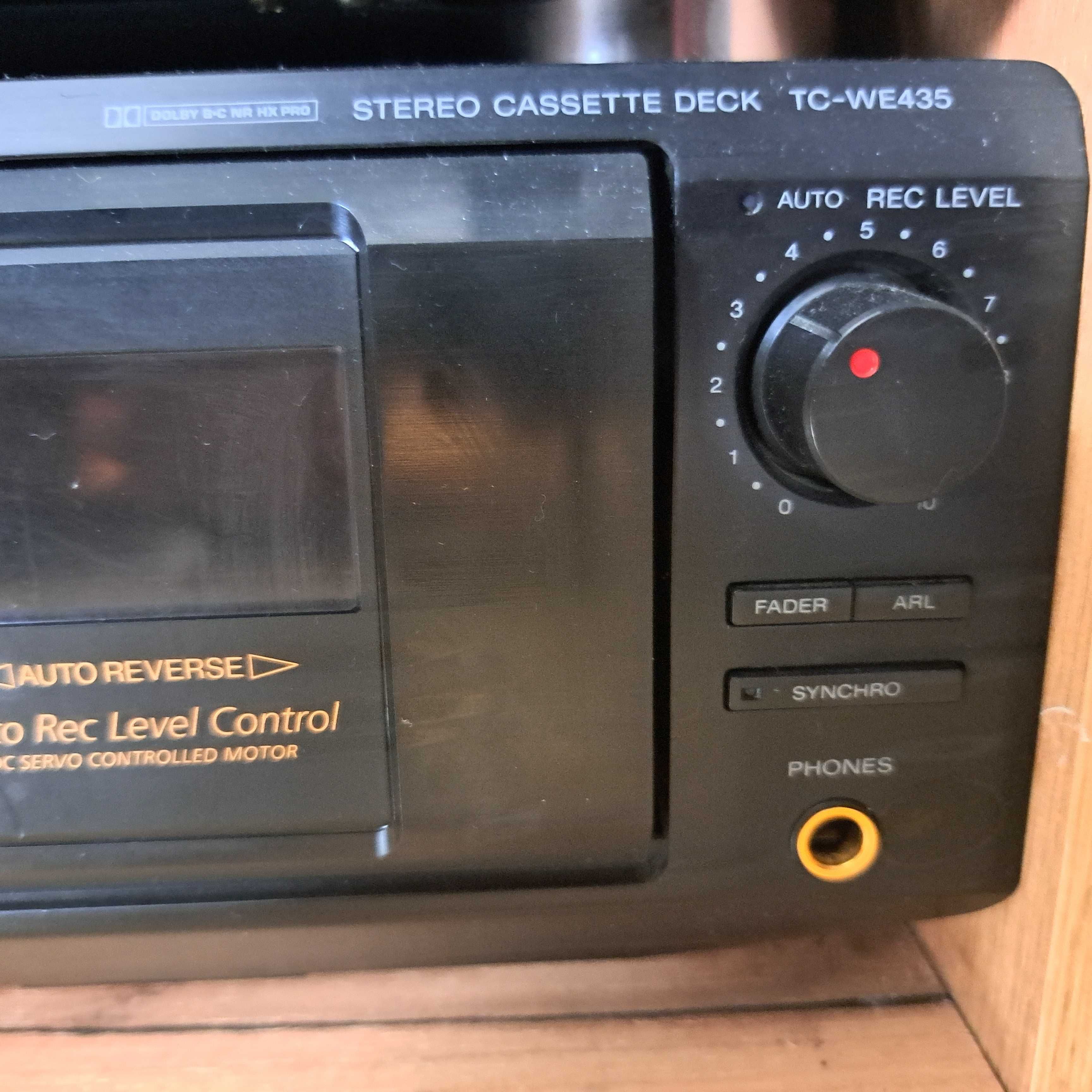 Sony dwu kasetowyTC-WE435