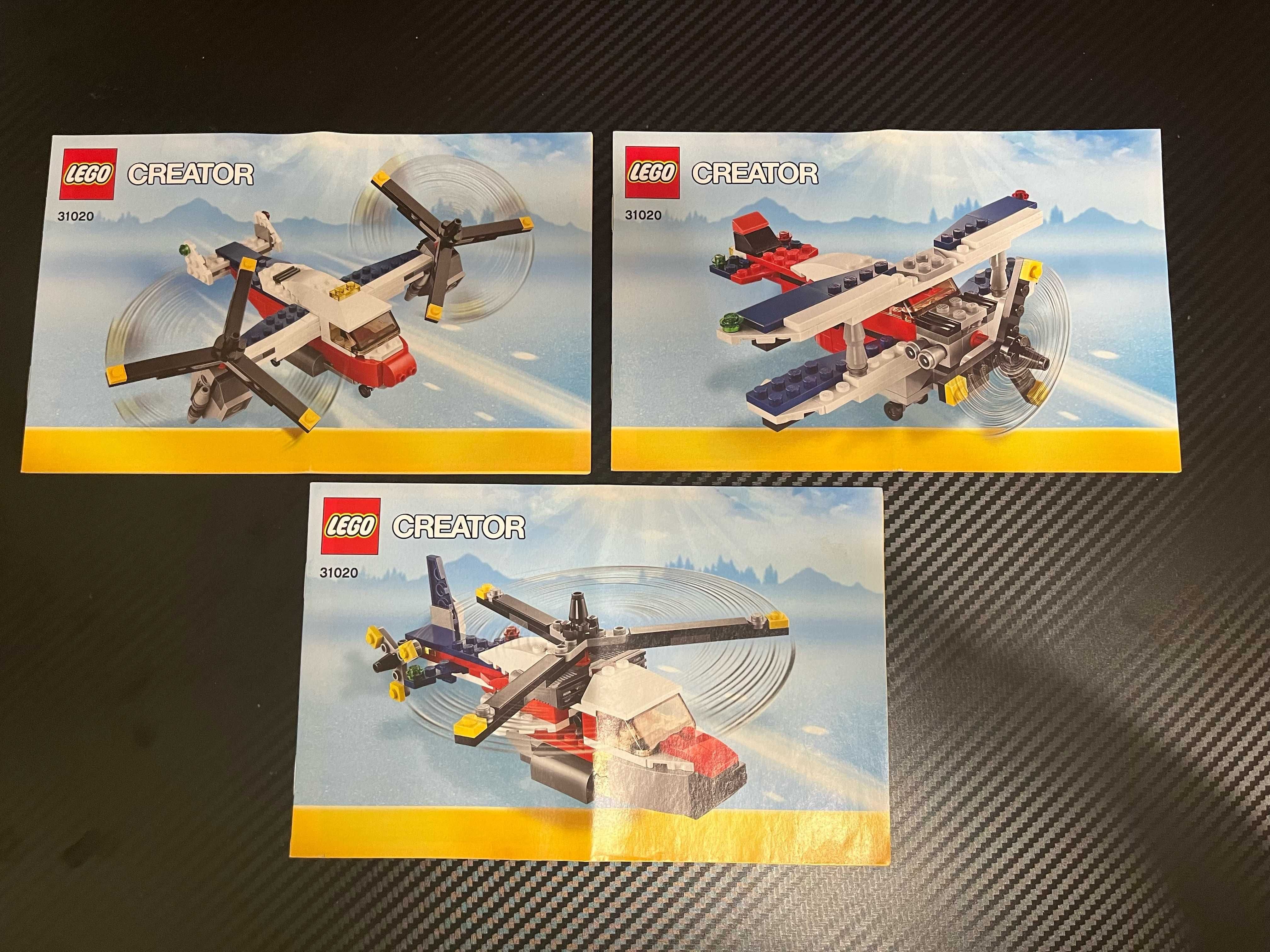 Lego Creator 31020, 3 w 1 Śmigłowiec - brakuje dwóch elementów