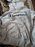 Bluza z kapturem i kieszenią champion