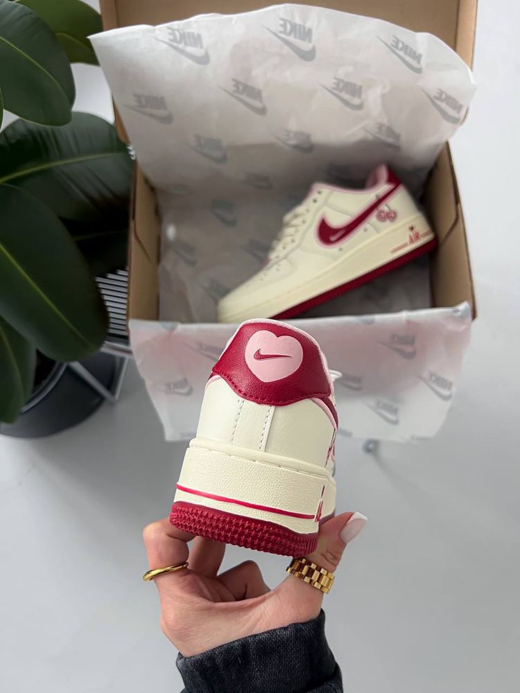 Жіночі кросівки Nike Air Force Cherry | найк аір форс