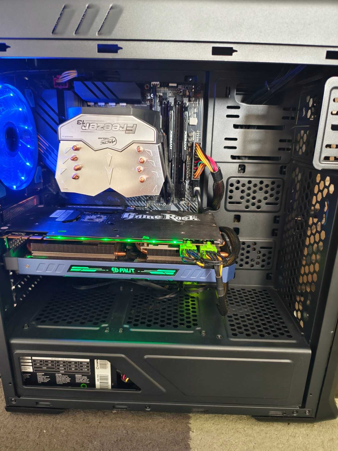 Компютер в сборі Ryzen 5 16gb ddr4 GTX 1080Ti 11GB SSD Acer 24 144Ггц