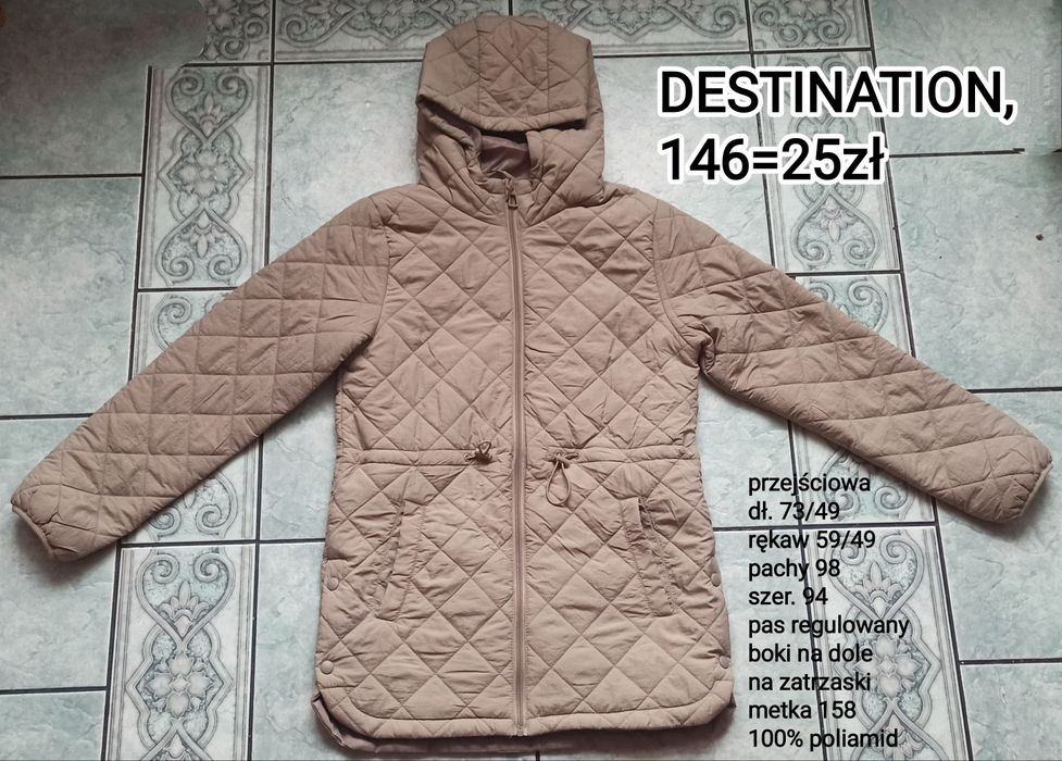 Kurtka dziewczęca przejściowa DESTINATION.