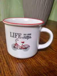 Керамічна чашка / кухоль в ретро-стилі "LIFE" (Limited Edition)