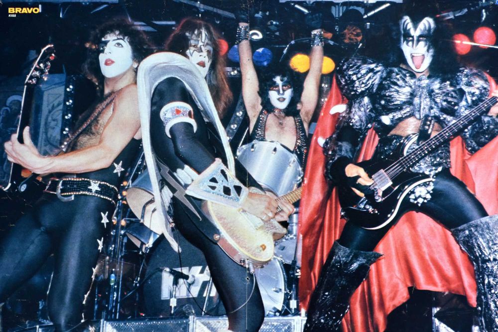 KISS - plakat  [magazyn Bravo]
