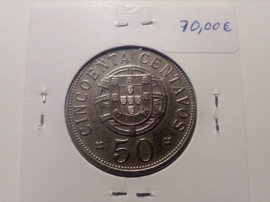 Portugal-Angola 50 Centavos de 1927