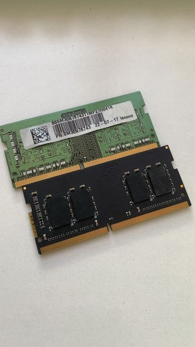 Оперативна пам'ять оперативка DDR4 SO-DIMM 16GB (2×8GB) 3200MHz
