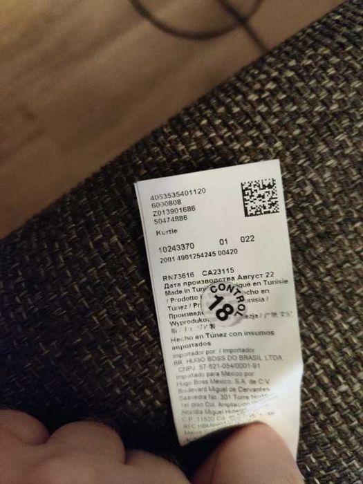 Hugo boss Orange sweter golf turtle neck "kurtle" rozm. L wełniany