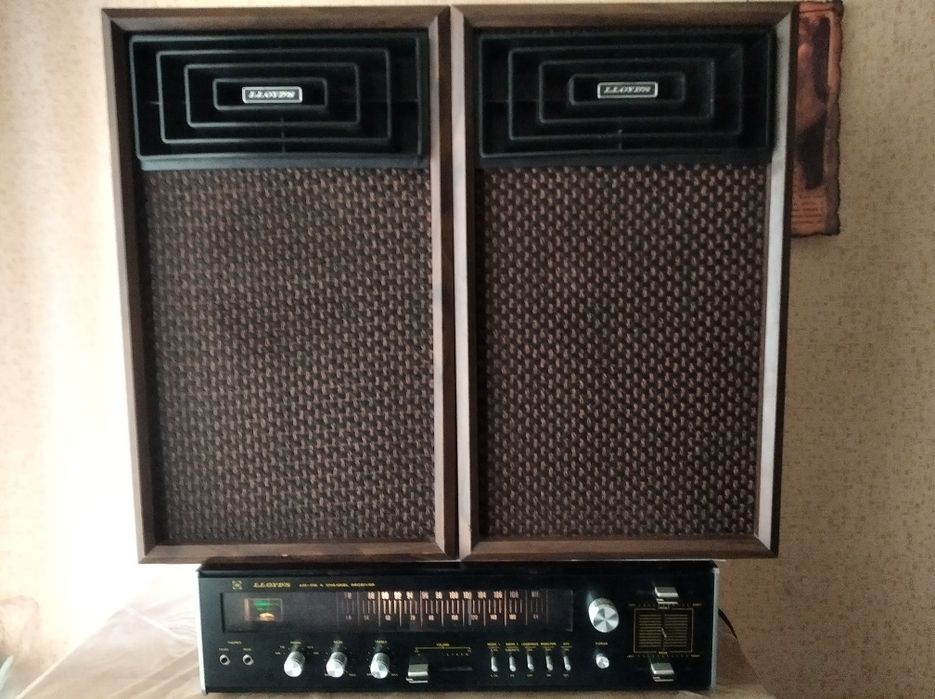 Винтажный Американский  ресивер и акустика.