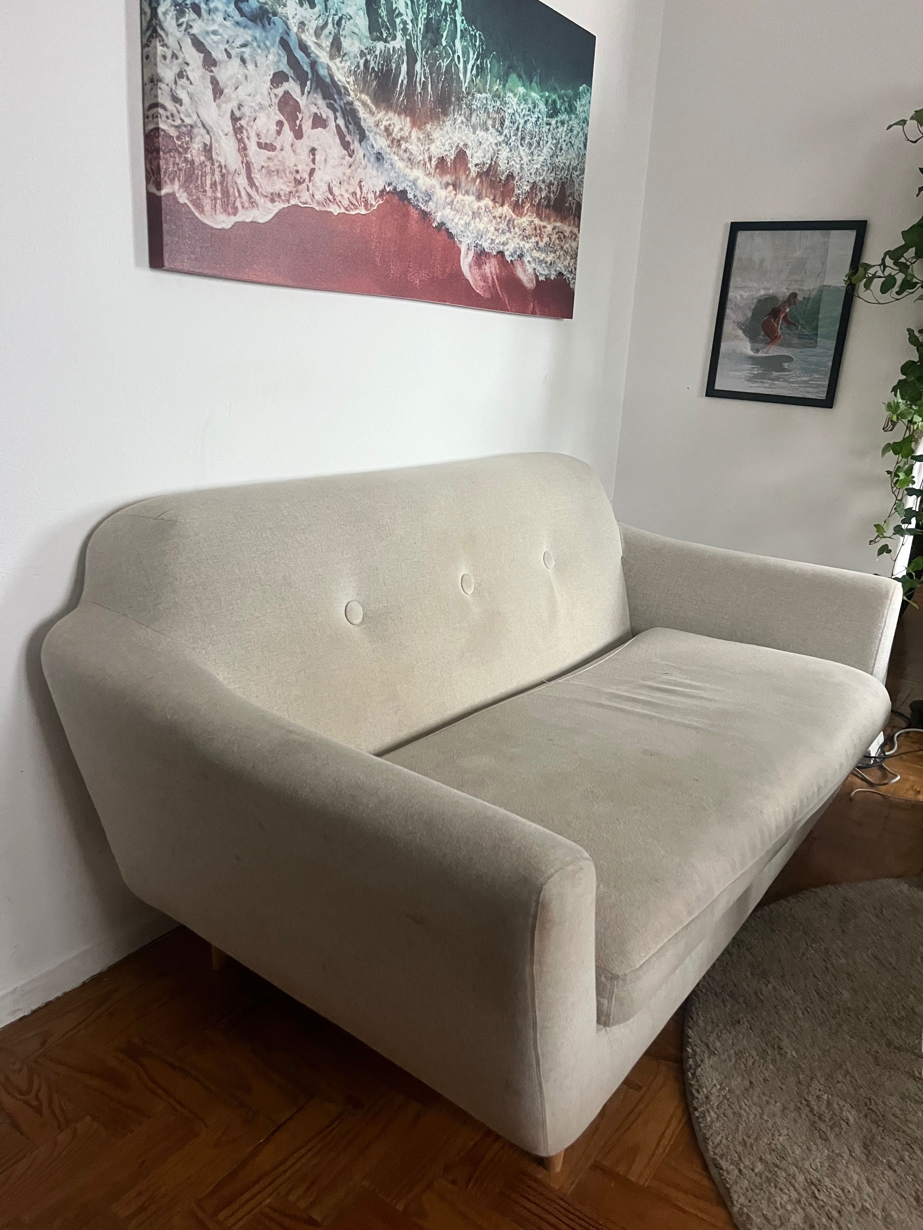 Sofa 2 lugares + Poltrona (armchair) IKEA