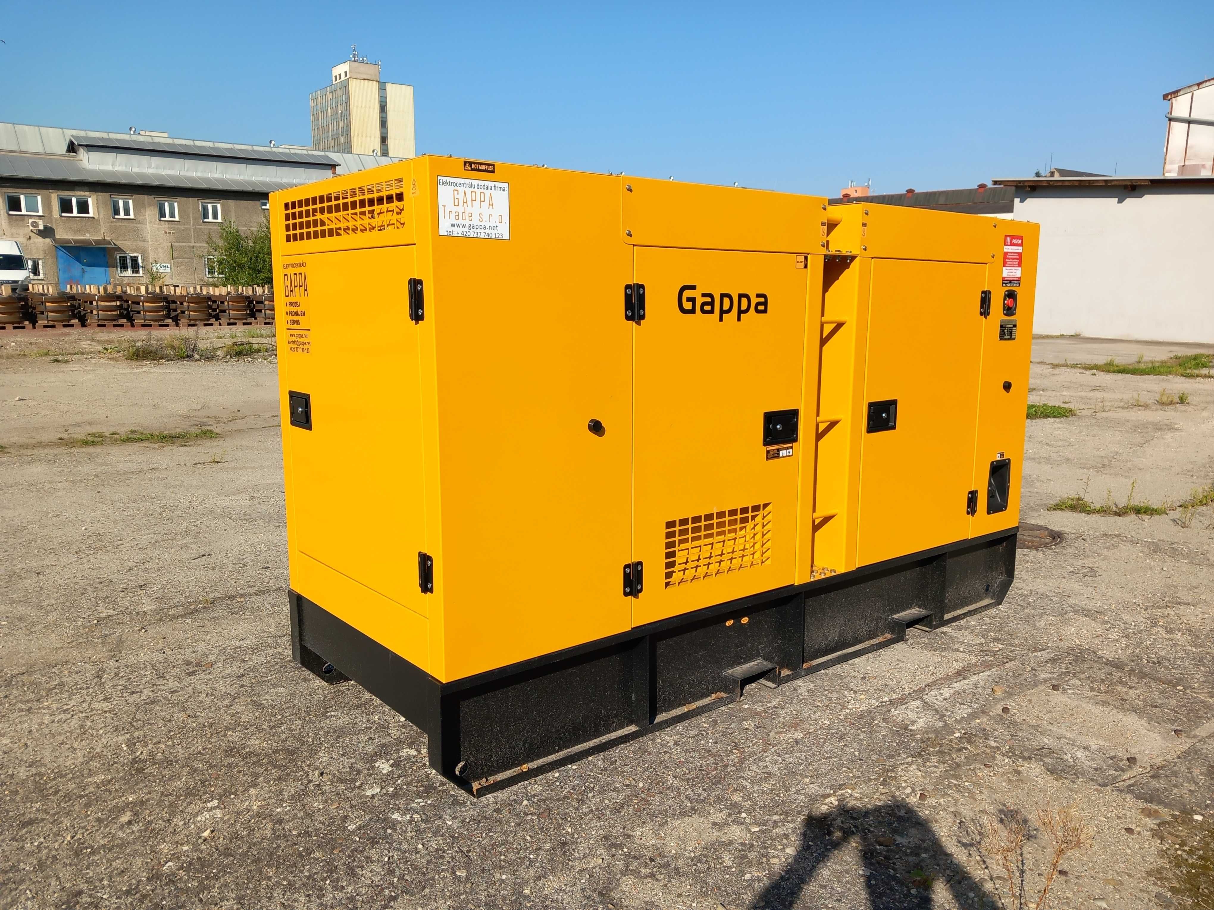 Agregat prądotwórczy 64 kW Gappa z AVR