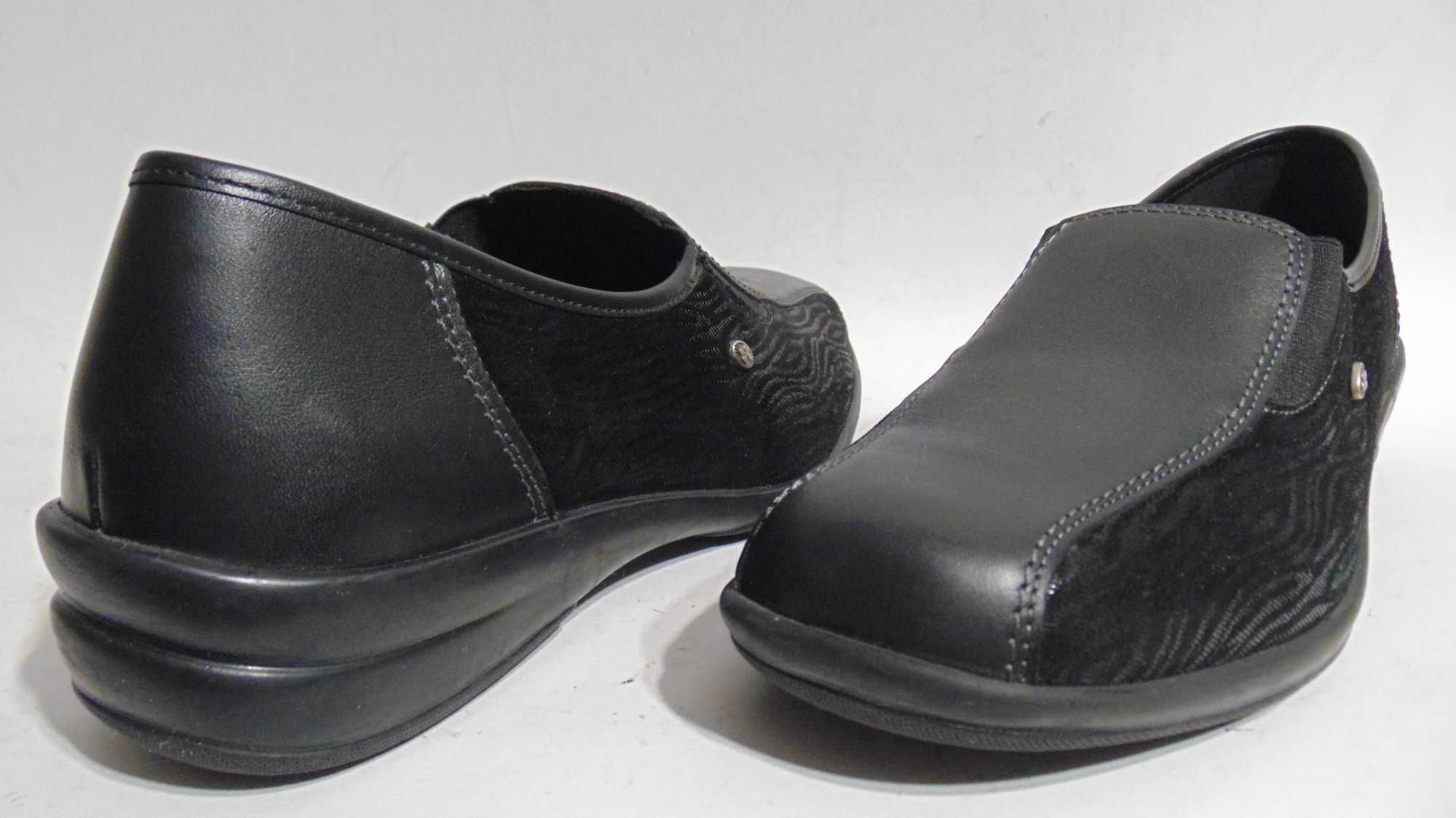Medicus - półbuty jak nowe skóra naturalna 39/ 5,5G /25 cm
