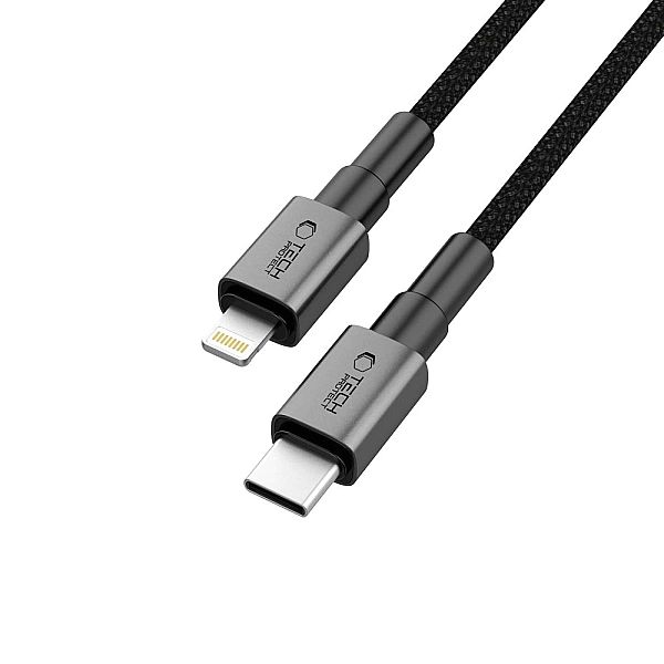 Kabel Tech-Protect Ultraboost DNA USB-C / Lightning PD27W/3A 25 cm - s