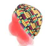 Turban po chemioterapii.