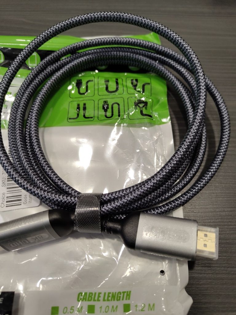 HDMI кабель 8К (2.1) 2 м  та 1 м