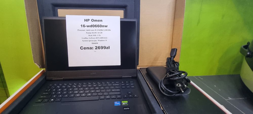 Laptop gamingowy Hp Omen