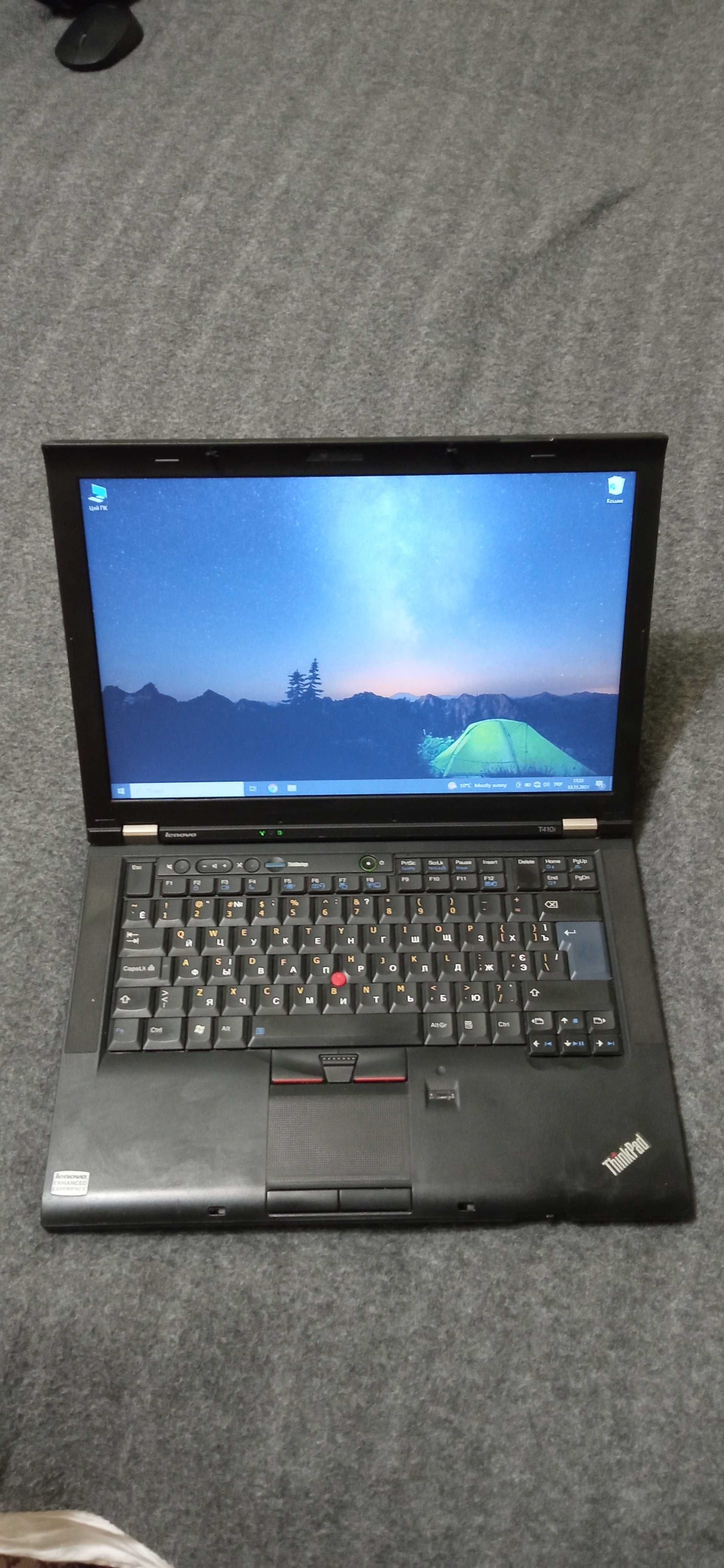 Ноутбук Lenovo ThinkPad T410i Intel I5 SSD120 акум 1-2 год