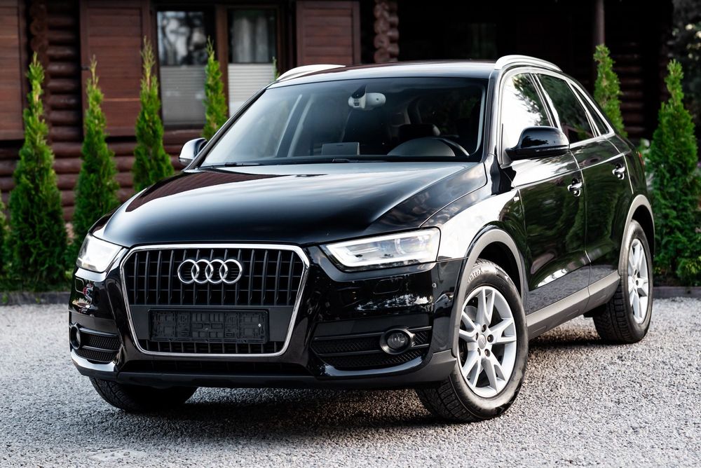 Audi Q3 2.0T 211KM Quattro Xenon LED Nav Grz. Fotele Tempomat PDC Serwis