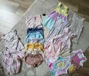 Zestaw paka lato dziewczynka 92 h&m sinsay
