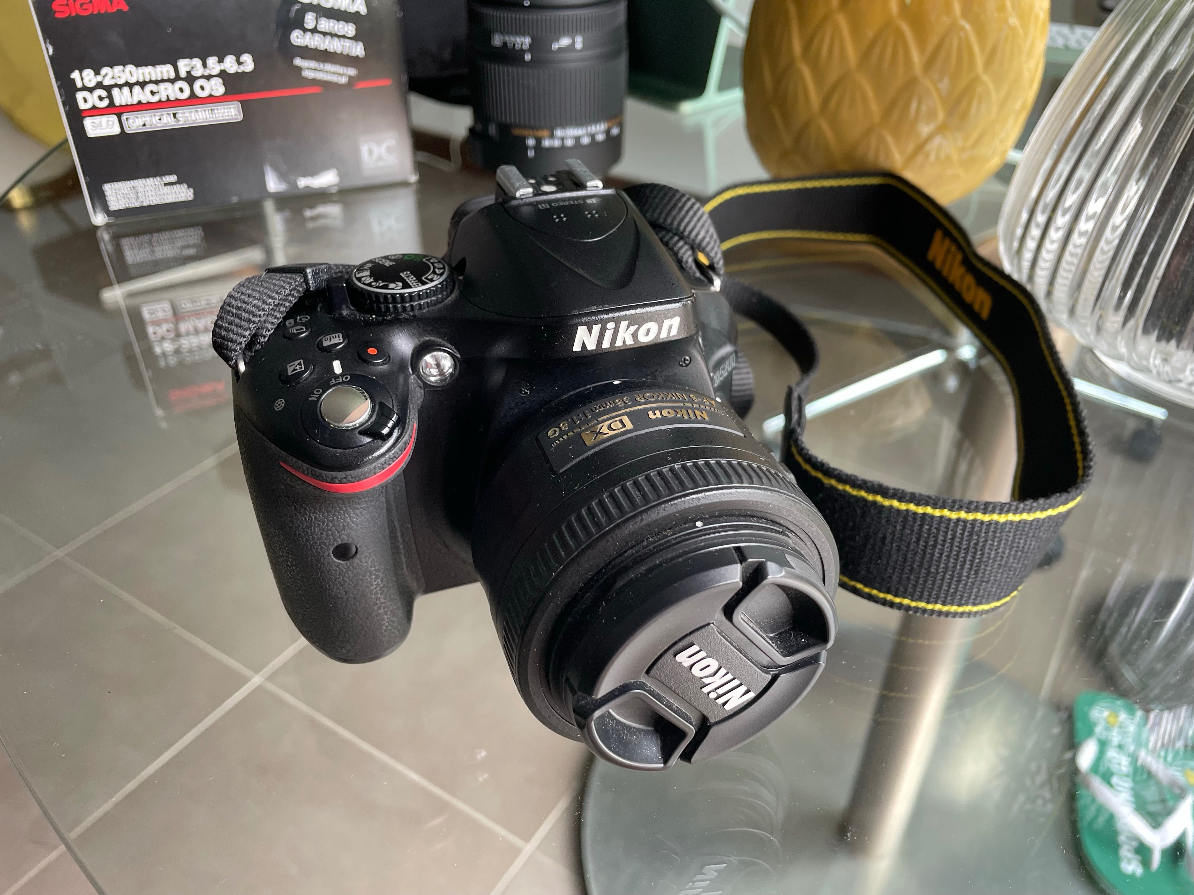 Nikon D5200 + Objectivas