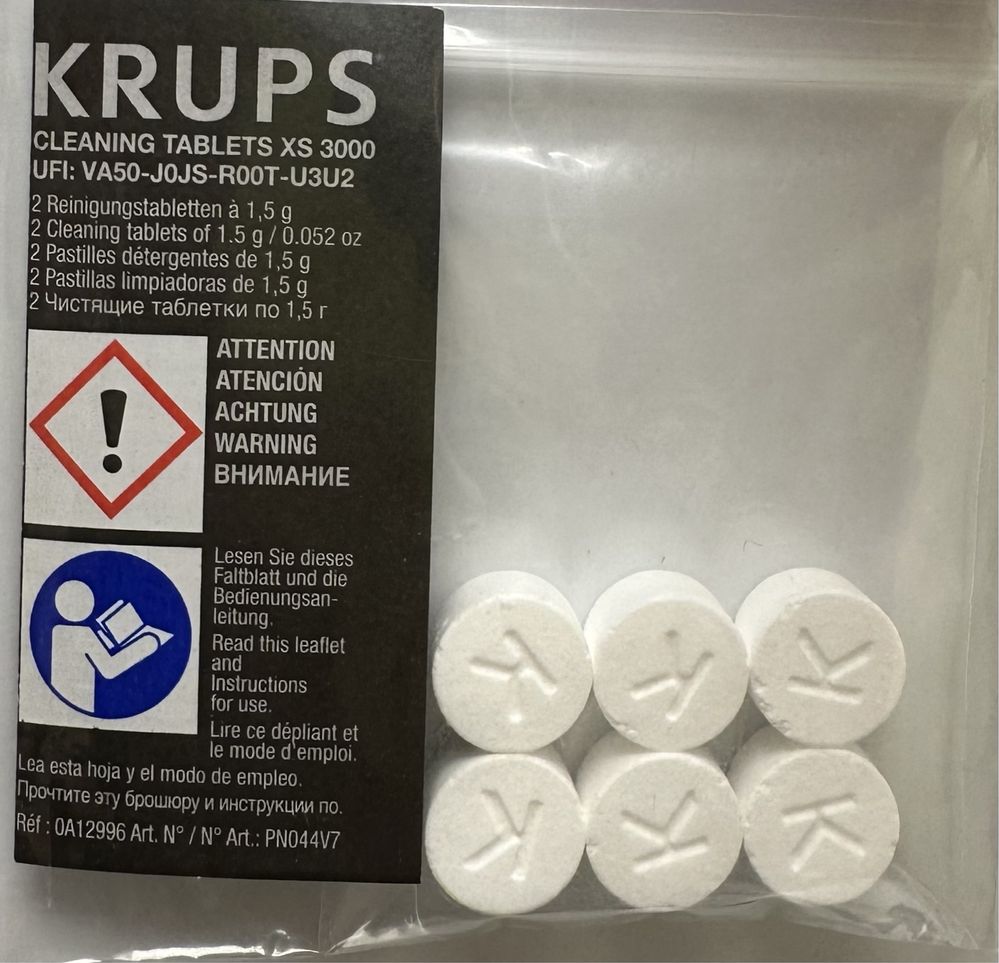 Таблетки Krups та інші