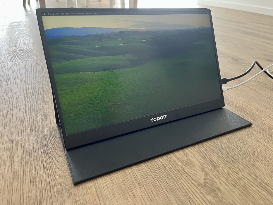 Monitor Portátil Yodoit – IPS 1080P FHD, 100% sRGB, HDR, USB-C/HDMI -