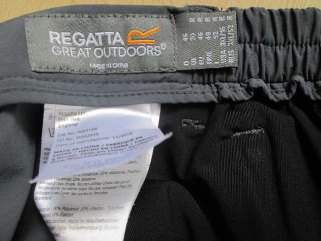 REGATTA ISOFLEX spodnie damskie trekkingowe rozmiar XL/ 46 nowe