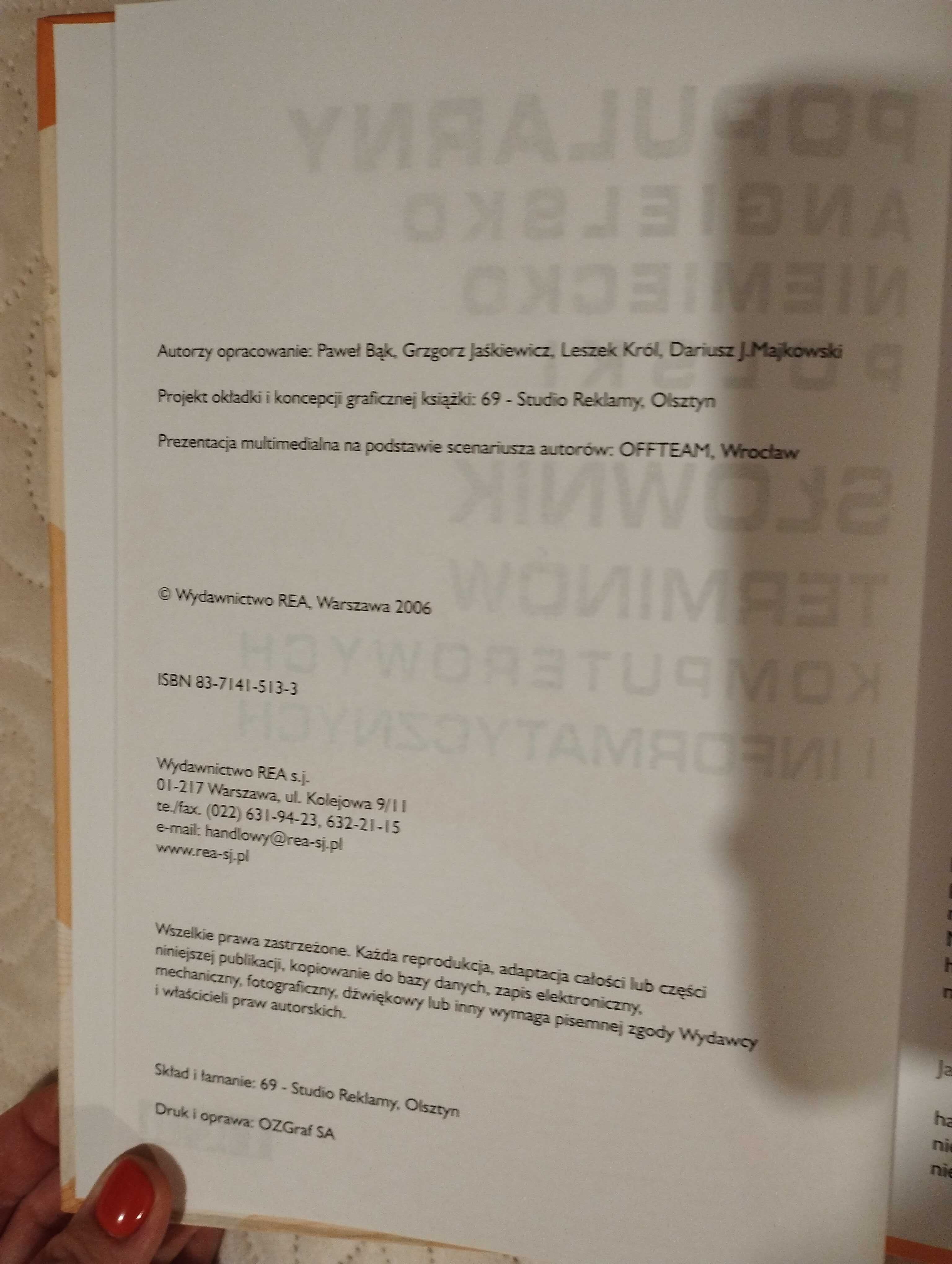 Słownik terminów komputerowych i informatycznych z płytą, 2006