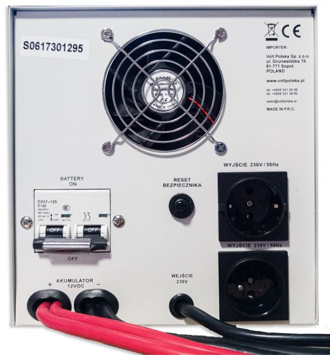 ИБП Преобразователь напряжения Volt Polska Sinus Pro 2200E 1600/2200W