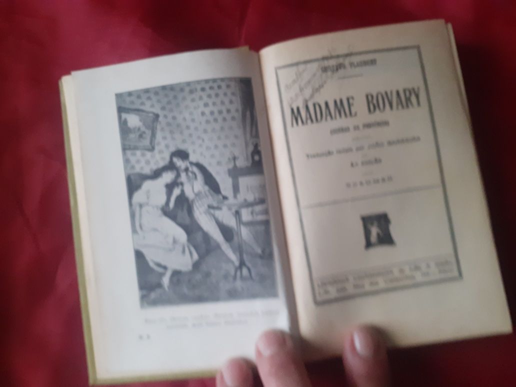 Livro antigo Madame Bovary