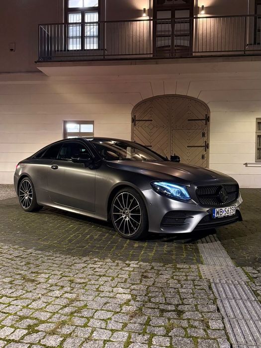 Mercedes-Benz Klasa E Mercedes E400 Coupe AMG NIGHT, GWARANCJA, salon PL, V6 333KM