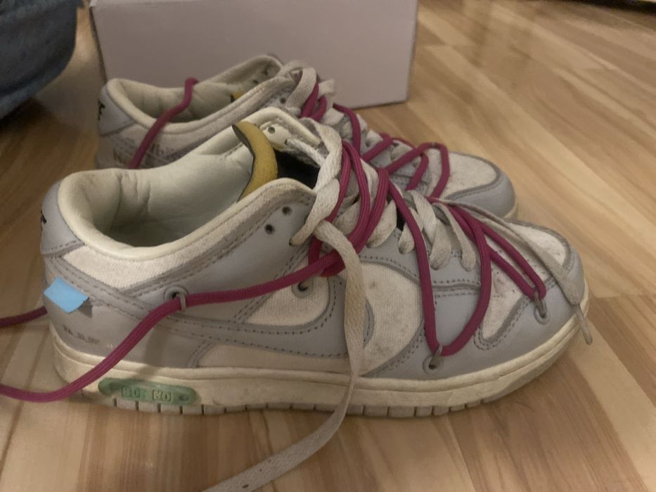 Nike Dunk Low Off-White Lot 30/50 – oryginał
