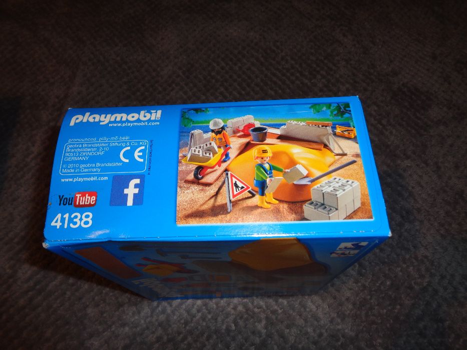 Playmobil Plac Budowy 4138 NOWE