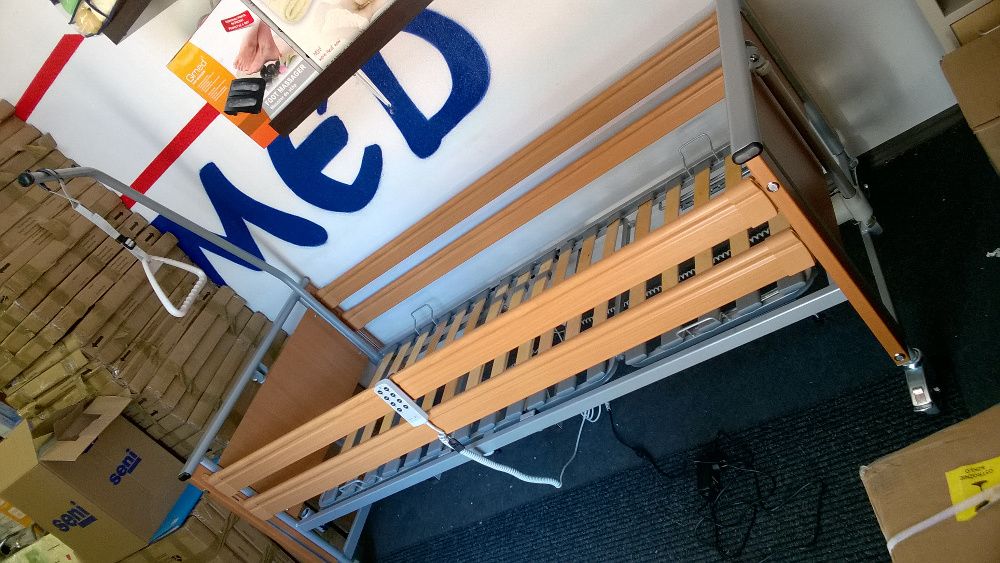 Łóżko rehabilitacyjne, ortopedyczne Elbur PB 326. Dostawa z montażem