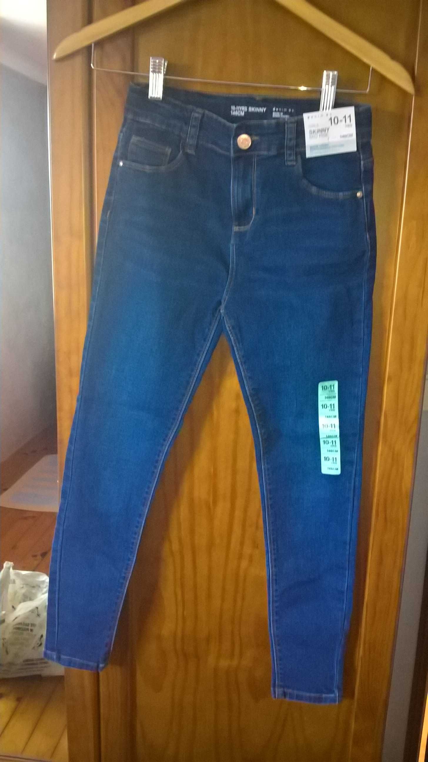 calças novas de menina 10-11 anos