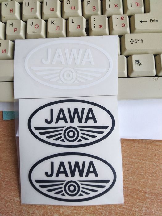 Книга Ява каталог Jawa Наклейки в наявності