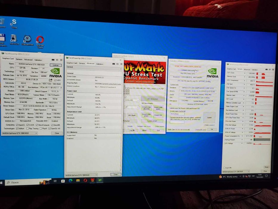 відіокарта ASUS ROG STRIX-GTX1060-O6G-GAMING 6Gb - S.T.A.L.K.E.R. 2!