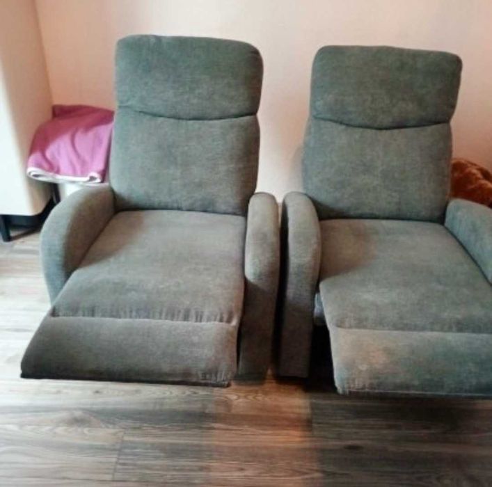 2 fotele rozkładane