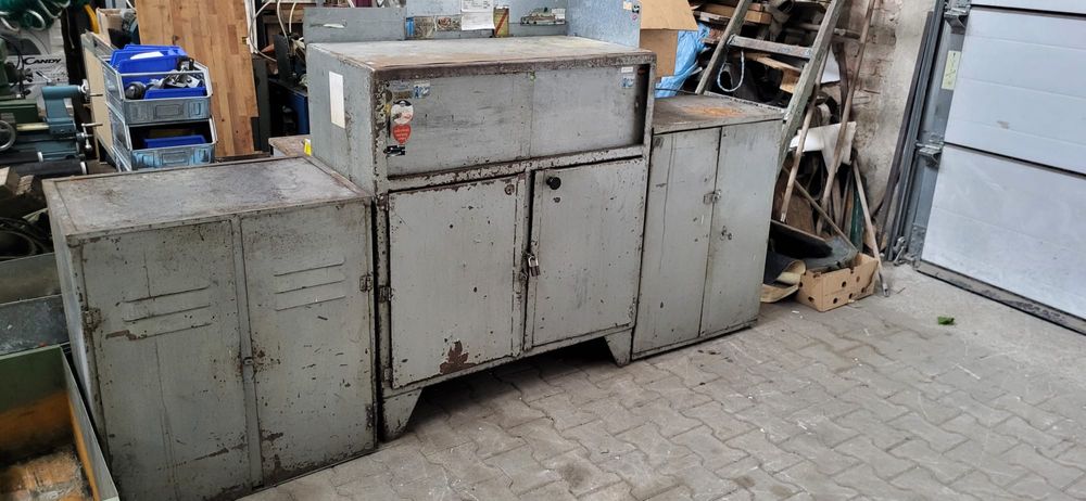 Zestaw warsztatowy narzedziowy szafa,szafki solidne,stół warsztatowy